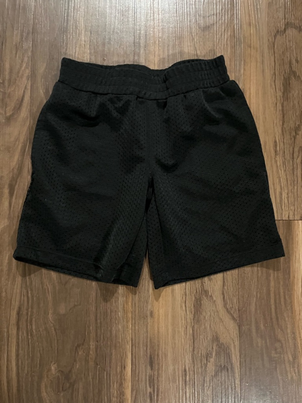 dip Black Mesh Athletic Shorts